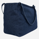 Torebka shopper damska materiałowa Art Of Polo Denim Sack Bag tr24171-1 Niebieska (5905602912070) - obraz 3