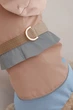 Дощовик Pet Fashion Tina XS для дівчинки Бежевий з блакитним (4823082435135) - зображення 7