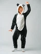 Детский кигуруми-панда для девочки Dexters Panda d417пд-чн 98 см Черный (4821106772204) - изображение 5