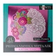 Розмальовка Santi металік антистрес Bright Flowers 24 л (742954) - зображення 1