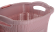 Кошик для білизни Violet House 0261 Виолетта PINK POWDER 65 л (0261 Виолетта PINK POWDER с/к 65) - зображення 3