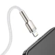 Дата кабель Baseus Cafule Series Metal USB to Lightning 2.4A (1m) (CALJK-A0) White - изображение 2