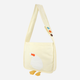 Torebka shopper damska materiałowa Art Of Polo Hello goose Bag tr24174-1 Biała (5905602912100) - obraz 1