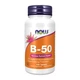 B-50 КОМПЛЕКС поддержка ЦНС Now Foods B-50 комплекс для поддержки ЦНС 100 капсул - изображение 1