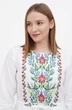 Сукня Журавка білий, р.54, код 0234/54/101 - изображение 5