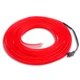 Світлодіодна неонова LED стрічка з USB для підсвічування салону авто 3м UFT LS6 Red - зображення 1