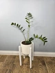 Подставка для вазона, цветов из дерева d 22 см, WoodDecor Белая - изображение 1