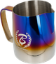 Dzbanek do mleka Barista Space Titanium Half Blue 450 ml (9313597759062) - obraz 2