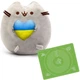 Комплект 2Life Мягкая игрушка Пушин кэт и коврик 30х40 Зеленый (v-11927) - изображение 1
