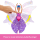 Lalka Barbie Fantasy Butterfly baletnica 2 w 1 z magiczną przemianą (194735230709) - obraz 4