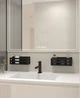 Полиця в ванну кімнату NC Home Perfo чорна 110096 - зображення 2