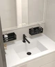 Полиця в ванну кімнату NC Home Perfo чорна 110096 - зображення 3