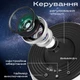 Нічник-проектор зоряного неба Galaxy Projector для домашнього планетарію 12 галактик - Білий (3093) - зображення 5