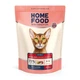 Гипоаллергенный беззерновой корм для кошек Home Food с уткой и грушей 0,4кг (4820290090996) - изображение 1