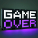 Світильник Paladone Game Over 8-BIT (5055964724931) - зображення 4