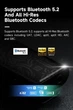 Усилитель звука HiBy W3 Gen 2 для наушников Bluetooth, CarPlay NFC CVC Mic for Android, iOS CS43131 Black - изображение 6
