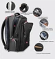 Рюкзак антизлодій Tigernu T-B3585 з відсіком для ноутбука 15,6" та USB 26л Black (16228) - зображення 7