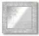 Зеркало настенное в раме Factura Textured silver 48.5х52 см серебро - изображение 1