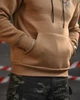 Тактичне зимове худи на флісі з принтом Дівчини L койот (90206) - зображення 8