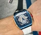 Мужские часы Curren 8442 Blue-Gold-White - изображение 5