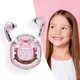 Беспроводные наушники TWS Ultrapods Pro с прозрачной RGB станцией-кейсом Pink - изображение 5