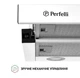 Витяжка Perfelli TL 6212 WH 700 LED - зображення 5