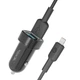 АЗУ Ridea RCC-21312 Grand мощностью 12W с разъемами USB и Lightning, выходной ток 2.4A Black - изображение 8
