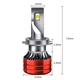 LED лампа iDial F5 Н7 CSP 8000Lm 72W (2 шт.) - изображение 4