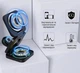 Розкладна магнітна док-станція Macsafe зарядний пристрій 3в1 для iPhone / Airpods / Apple Watch, білий (94644338) - зображення 4