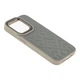 Чохол Kajsa Briquette Collection Rhombus для iPhone 15 Pro Колір Light Grey - изображение 11