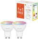 Inteligentna Wi-Fi żarówka Hombli Smart Spot 5W RGB GU10 2 szt. (8719323919310) - obraz 1