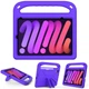 Чехол STR EVA с ручкой подставкой треугольник для Apple iPad mini 6 детский Purple - изображение 2