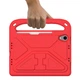 Чехол STR EVA с ручкой подставкой треугольник для Apple iPad mini 6 детский Red - изображение 5