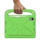 Чехол STR EVA с ручкой подставкой треугольник для Apple iPad mini 6 детский Green - изображение 5