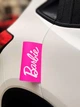 Бирка, этикетка на авто, мото "Barbie" 20х15см - изображение 2