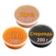 Ікра імітована червона лососева Кета + Стерлядь (чорна) + Щука 3х200 г. Дегустаційний сет. Україна - зображення 1