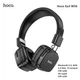 Наушники Hoco W56 Earl (Bluetooth 5.4, AUX, 2.4 GHz, 20-20,000 Hz., 250 mAh, 46 часов работы, быстрая зарядка) - Черный - изображение 1