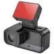Автомобильный видеорегистратор Hoco DV10 Mini Screen Dashcam |IPS-экран 1.47", Full HD, 1080p, 30 кадров/сек, угол обзора 140°, аккумулятор 5 мАч, WiFi, WDR, G-сенсор, microSD до 128 ГБ, ночное видение| Черный - изображение 1