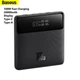 Повербанк Baseus Blade 20000mAh (100W, для ноутбука, Type-C, Type-A, Quick Charge 3.0, LED-дисплей, быстрая зарядка) - Черный - изображение 1