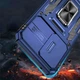 Ударопрочный чехол Camshield Army Ring для Samsung Galaxy A35 / A55 Синий/Navy - изображение 7