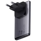 Мережевий зарядний пристрій МЗП Baseus GaN5 Pro Ultra-Slim 65W Type-C+USB + Type-C to Type-C 100W (1m) (CCGP15011) Gray - зображення 2