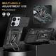 Ударопрочный чехол Camshield Army Ring для Xiaomi Redmi Note 13 4G Черный/Black - изображение 3