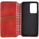 Протиударний шкіряний чохол книжка GETMAN Cubic (PU) для Xiaomi Redmi 13 4G / Poco M6 4G Червоний - зображення 3
