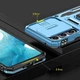 Ударопрочный чехол Camshield Army Ring для Samsung Galaxy A35 / A55 Голубой/Light Blue - изображение 6