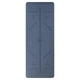 Коврик для фитнеса и йоги с разметкой PU SP-Sport 3867 размер 183x68x0.5см Deep Grey - изображение 3
