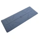 Коврик для фитнеса и йоги с разметкой PU SP-Sport 3867 размер 183x68x0.5см Deep Grey - изображение 5