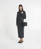Юбка миди Pinko 42 серый 104135 - изображение 2