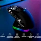 Мышка Беспроводная Игровая Attack Shark X11 Black 22000 DPI PAW3311 с зарядной догстанцией RGB подсветкой Черная - изображение 3