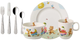 Villeroy&Boch Hungry as a Bear дитячий набір посуду 7 предметів - зображення 1