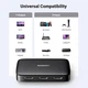 Разветвитель Ugreen CM332 HDMI 3x1 Switcher 4K@30Hz Черный (80125) - изображение 2